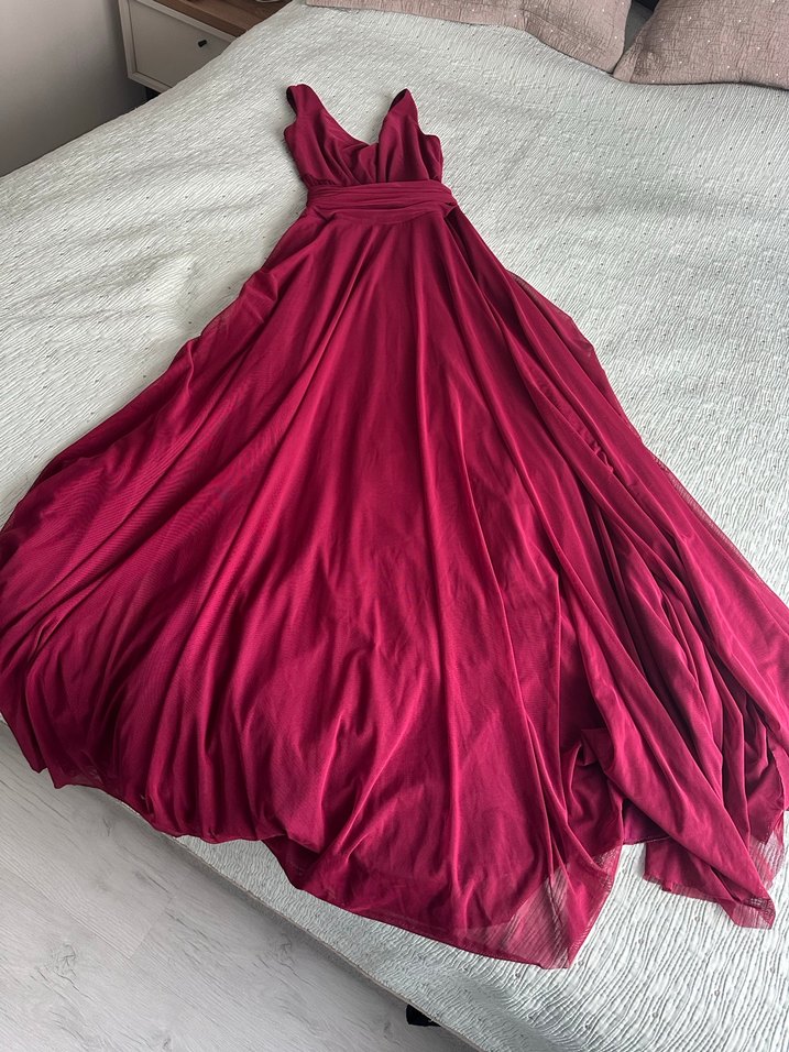 Uzun Kadın Abiye Elbise - Görsel 2