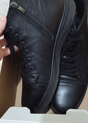 Hakiki Deri Siyah Biker Rozeti - Görsel 7