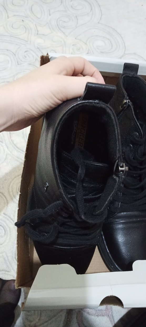 Hakiki Deri Siyah Biker Rozeti - Görsel 4