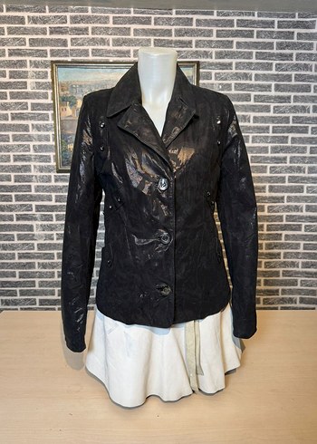 Kadın Deri Ceket Hakiki Kuzu Derisi Ceket Mont - Görsel 5