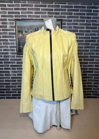 Kadın Deri Ceket Hakiki Kuzu Derisi Ceket Mont - Görsel 5