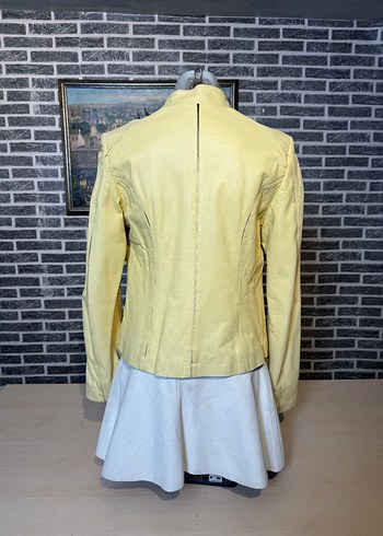 Kadın Deri Ceket Hakiki Kuzu Derisi Ceket Mont - Görsel 4