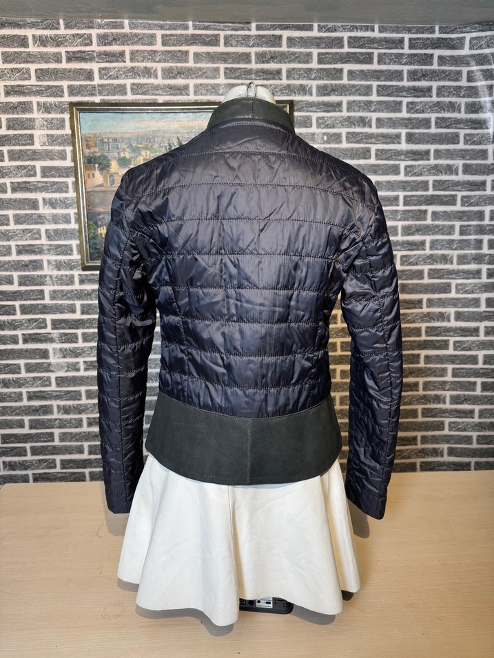 Kadın Deri Ceket Hakiki Kuzu Derisi Ceket Mont - Görsel 4