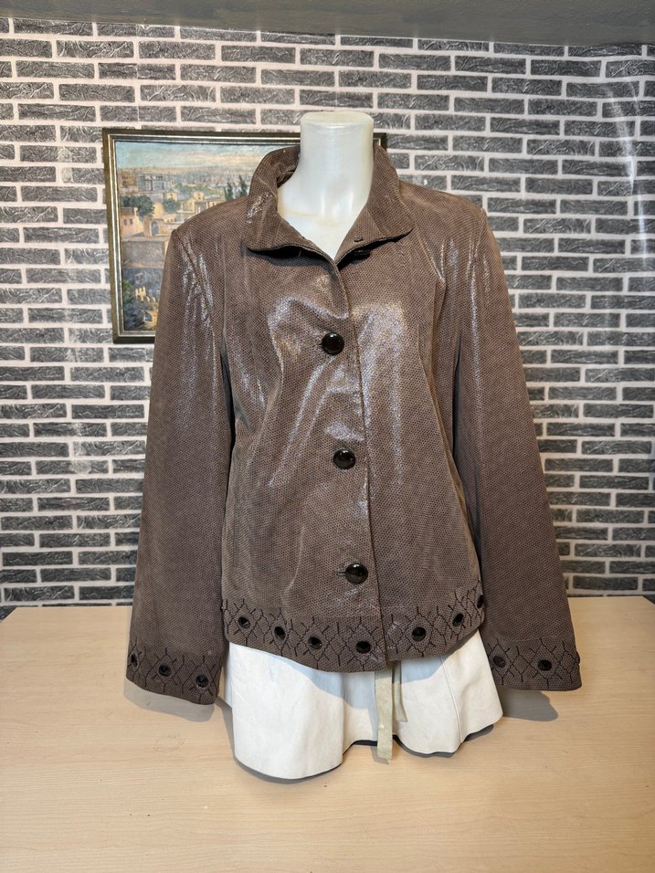 Kadın Deri Ceket Hakiki Kuzu Derisi Ceket Mont - Görsel 4