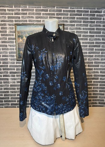 Kadın Deri Ceket Hakiki Kuzu Derisi Ceket Mont - Görsel 5