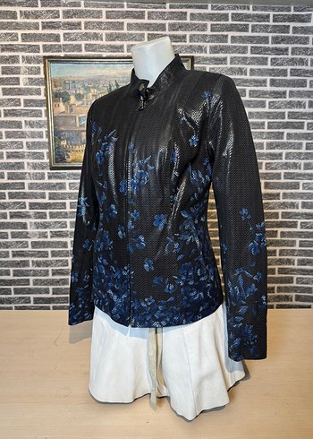 Kadın Deri Ceket Hakiki Kuzu Derisi Ceket Mont - Görsel 3