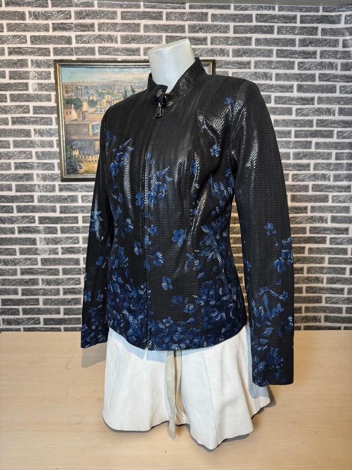 Kadın Deri Ceket Hakiki Kuzu Derisi Ceket Mont - Görsel 3