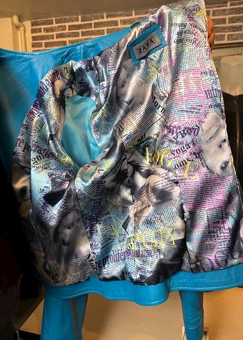 Kadın Deri Ceket Hakiki Kuzu Derisi Ceket Mont - Görsel 5