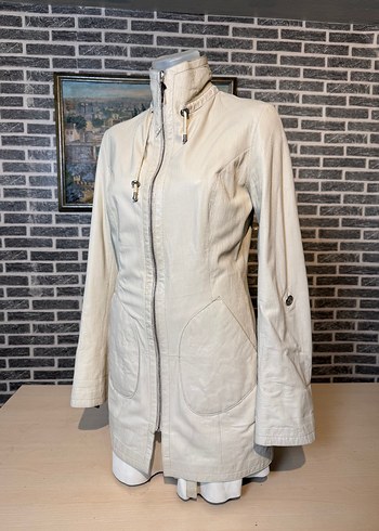 Kadın Deri Ceket Hakiki Kuzu Derisi Ceket Mont - Görsel 3