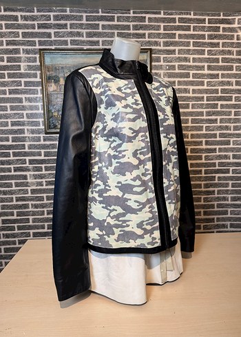 Kadın Deri Ceket Hakiki Kuzu Derisi Ceket Mont - Görsel 4