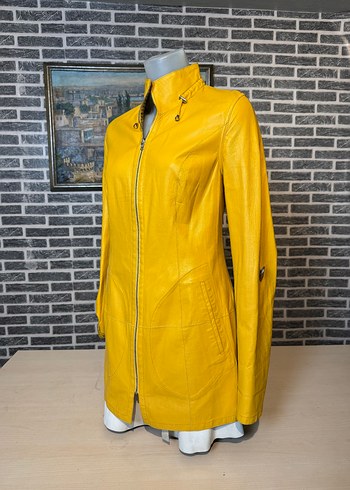 Kadın Deri Ceket Hakiki Kuzu Derisi Ceket Mont - Görsel 3