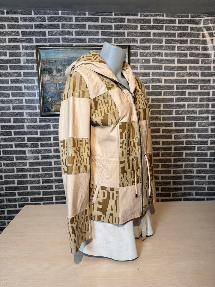 Kadın Deri Ceket Hakiki Kuzu Derisi Ceket Mont - Görsel 3