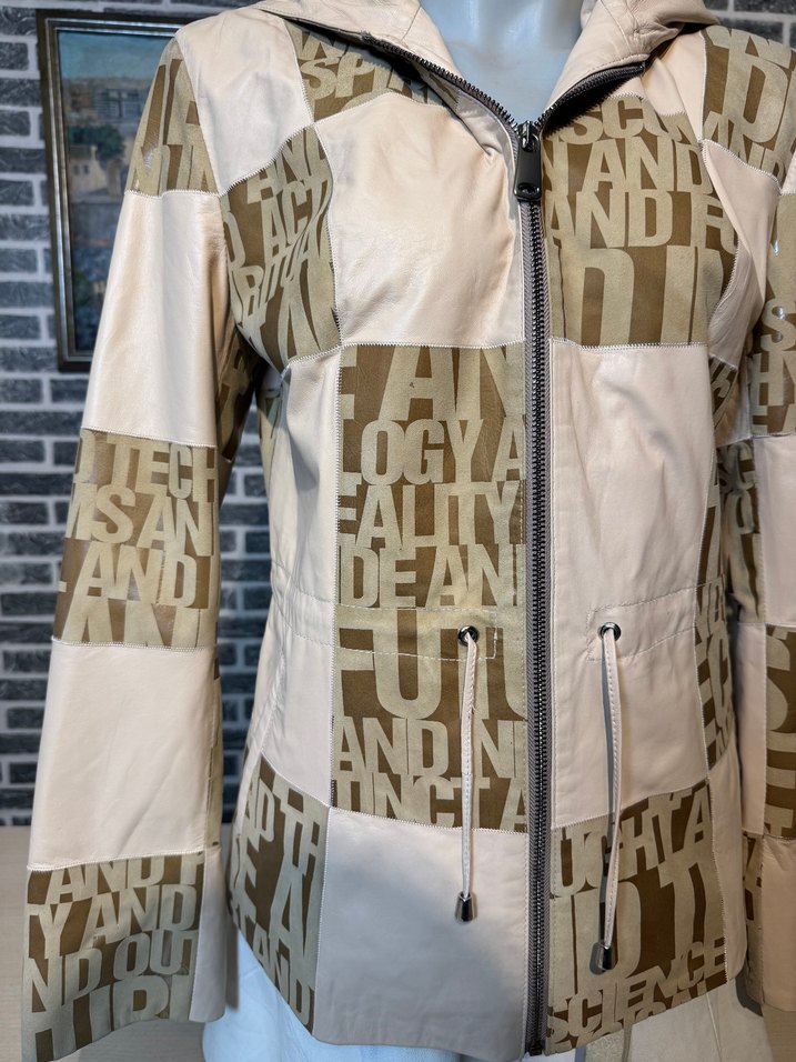 Kadın Deri Ceket Hakiki Kuzu Derisi Ceket Mont - Görsel 2