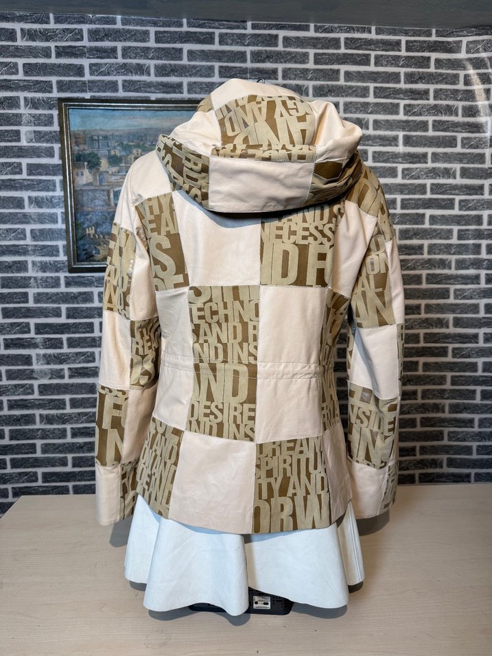 Kadın Deri Ceket Hakiki Kuzu Derisi Ceket Mont - Görsel 5