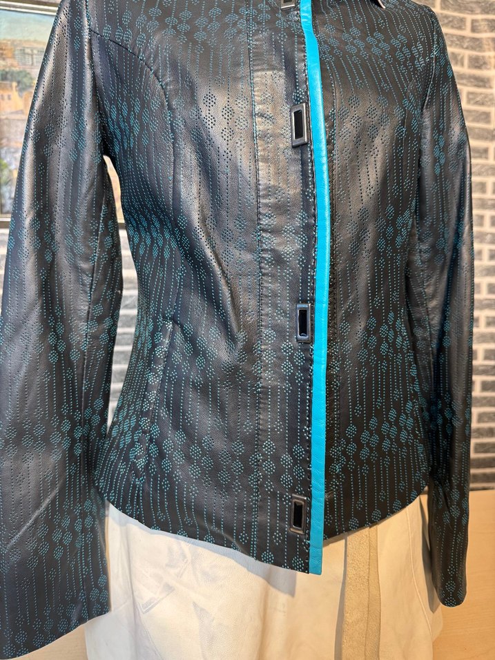 Kadın Deri Ceket Hakiki Kuzu Derisi Ceket Mont - Görsel 2