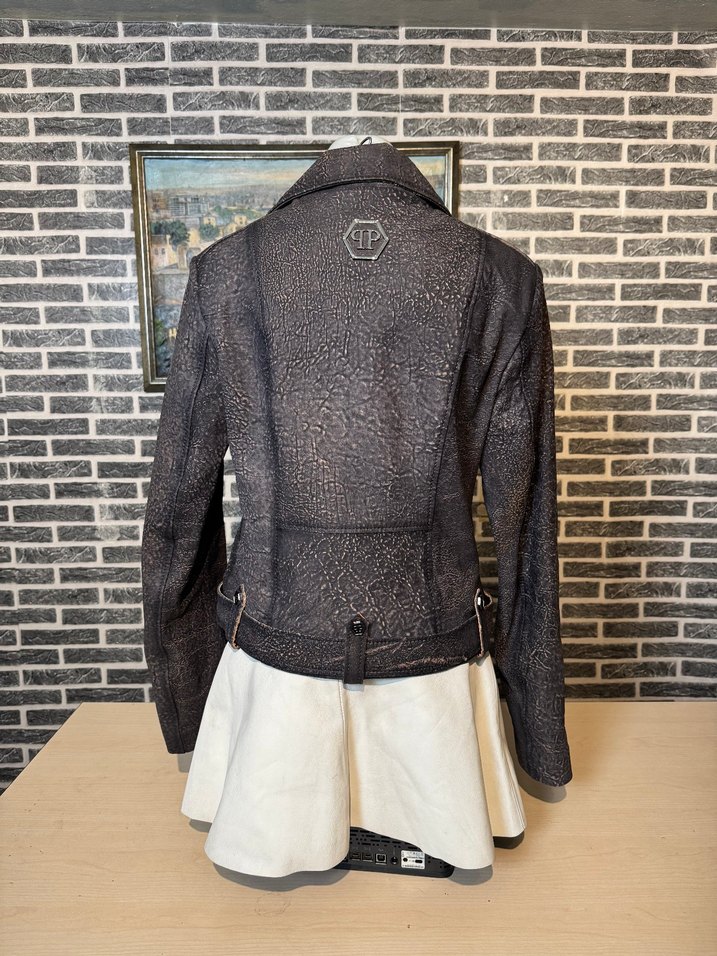 Kadın Deri Ceket Hakiki Kuzu Derisi Ceket Mont - Görsel 5