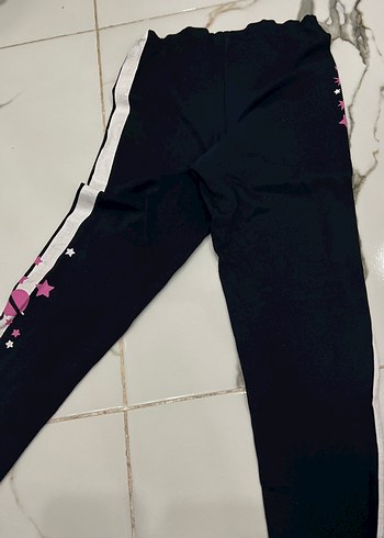 Kız Çocuk Mor Süet Jogger Eşofman Altı - Görsel 9