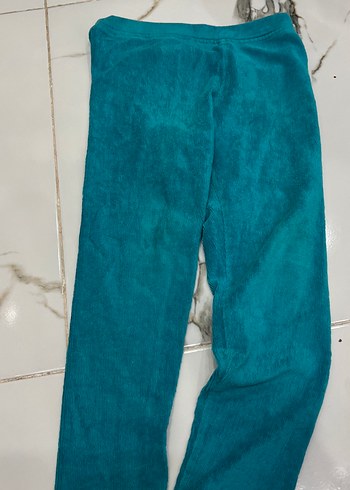 Kız Çocuk Mor Süet Jogger Eşofman Altı - Görsel 11