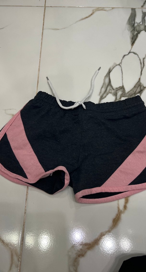 Kız Çocuk Mor Süet Jogger Eşofman Altı - Görsel 3