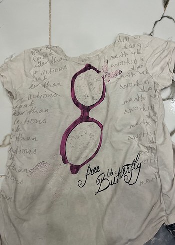 Çiçek Desenli Fırfırlı Kız Bluzu - Görsel 8