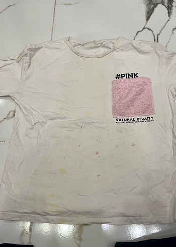 Kapüşonlu Mavi Baskılı Kadın Sweatshirt - Görsel 11