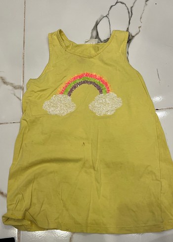 Kız Çocuk Pullu Baskılı Kısa Kollu Tişört - Görsel 19