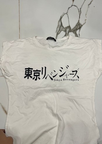 Kız Çocuk Pullu Baskılı Kısa Kollu Tişört - Görsel 7