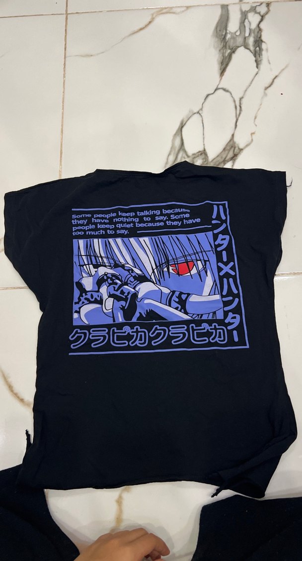 Kız Çocuk Pullu Baskılı Kısa Kollu Tişört - Görsel 5