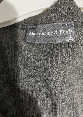 Gri Pamuklu Kadın Hırka Düğmeli - Görsel 3