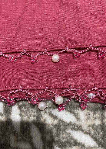 Çiçek Desenli Çok Renkli Kadın Atkı - Görsel 3