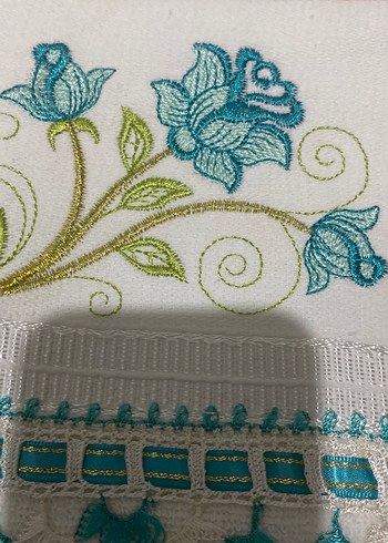 Nakışlı Çok Renkli Mutfak Havluları - Görsel 4