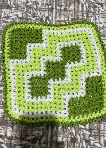 Renkli El Örgüsü Banyo Süngeri - Görsel 6