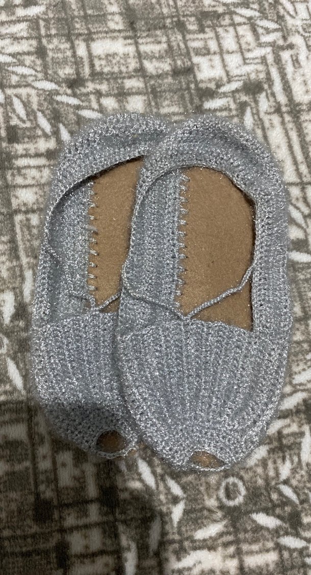 Kızlar için renkli pembe örgü çorap - Görsel 2