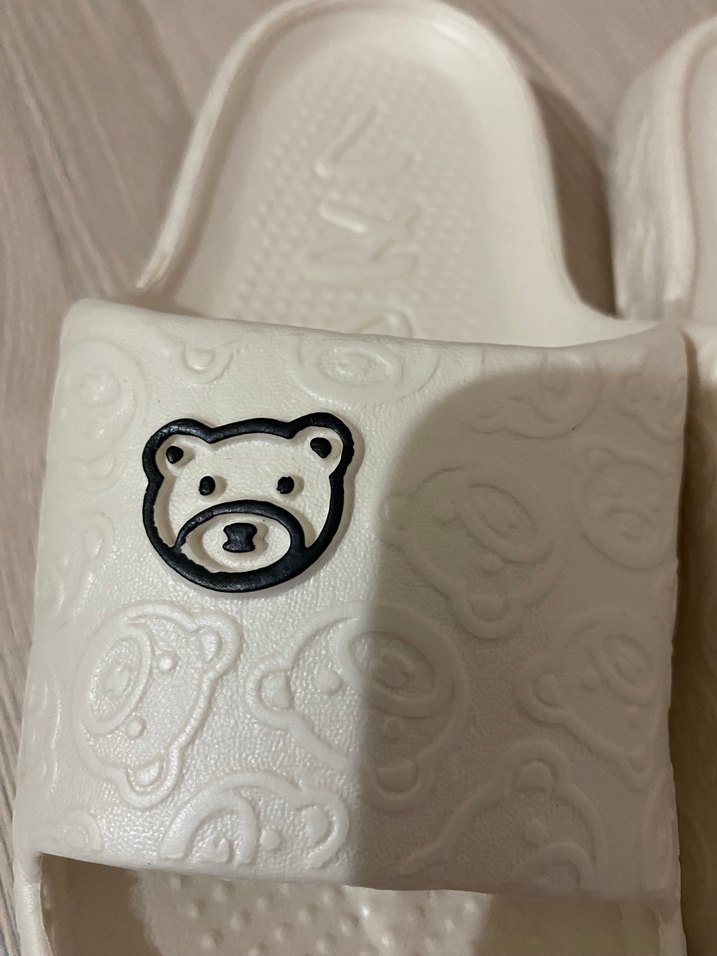 Beyaz Platform Topuklu Kadın Terlik - Görsel 4