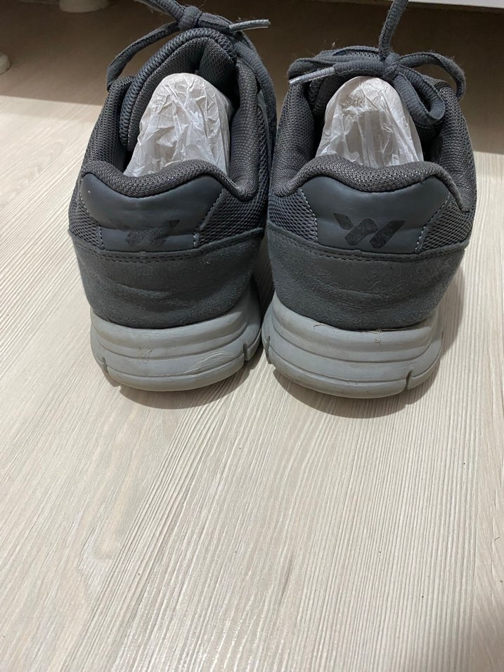 Gri Erkek Spor Ayakkabı Velcro Detaylı - Görsel 2