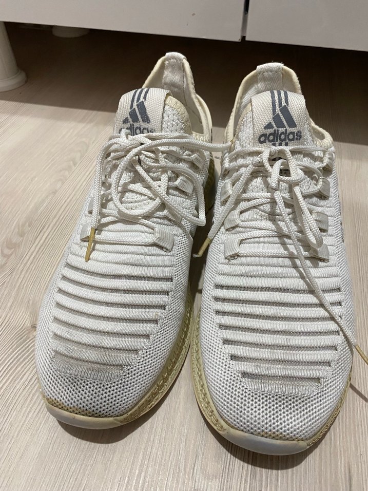 Beyaz Bağcıklı Kadın Spor Ayakkabı - Görsel 4