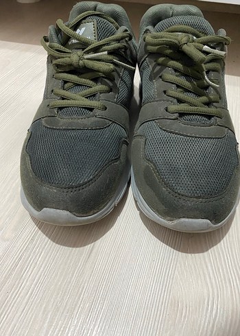 Yeşil Gri Erkek Spor Ayakkabı - Görsel 4