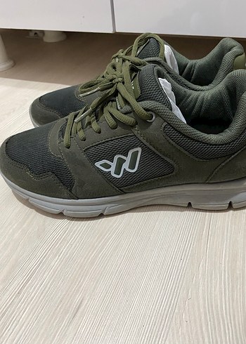 Yeşil Gri Erkek Spor Ayakkabı - Görsel 3