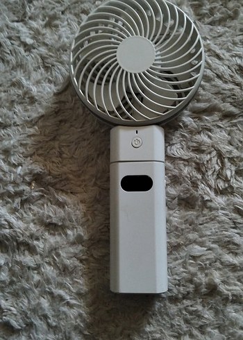 Taşınabilir Beyaz Mini Vantilatör - Görsel 7