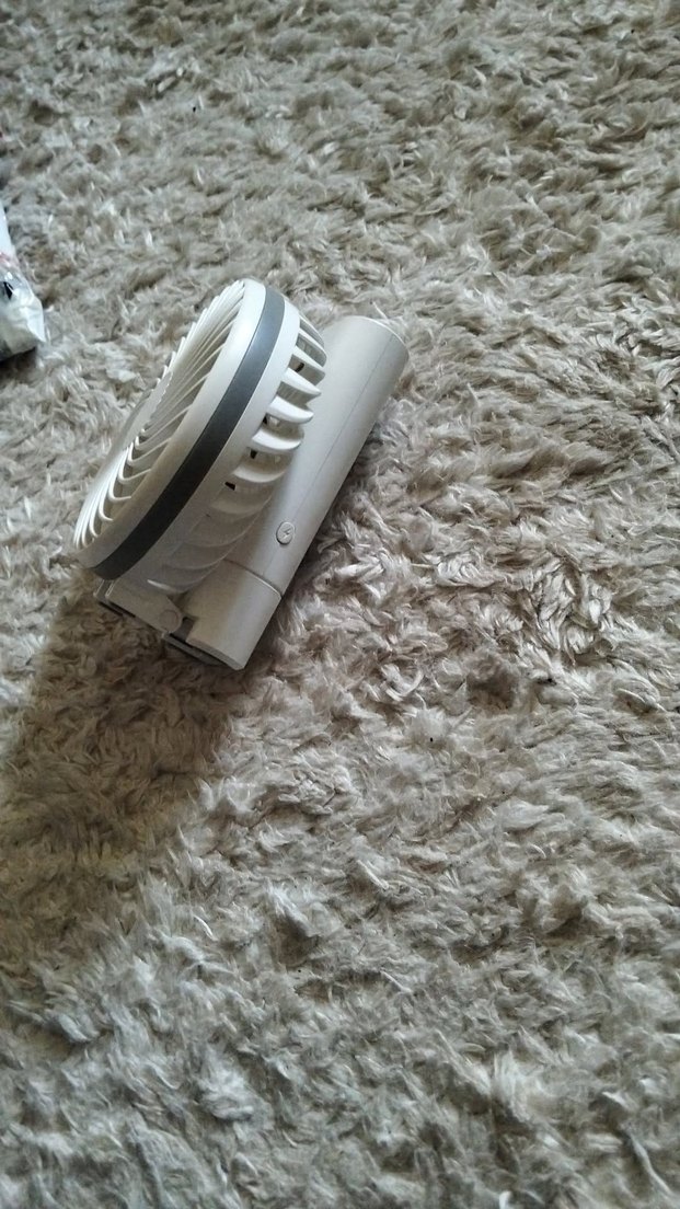 Taşınabilir Beyaz Mini Vantilatör - Görsel 2