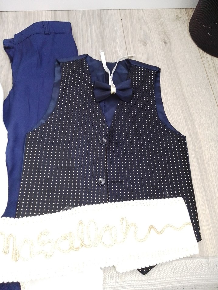 Çocuk sünnet kıyafeti 5-6 yaşa uygun - Görsel 2