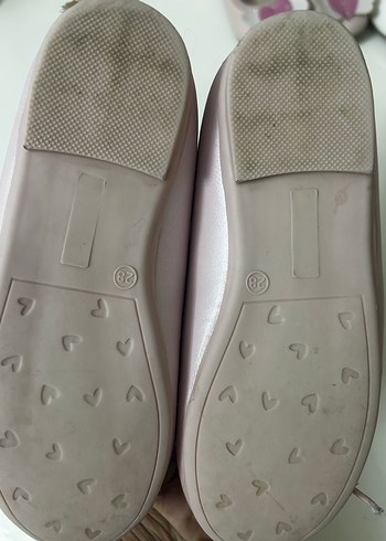 Pembe Fiyonk Detaylı Kız Çocuk Babet - Görsel 2