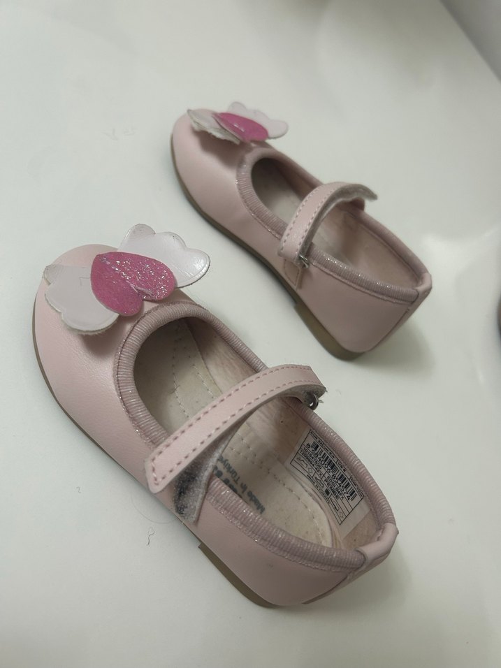 Kız Çocuk Pembe Renkli Babet Ayakkabı - Görsel 3