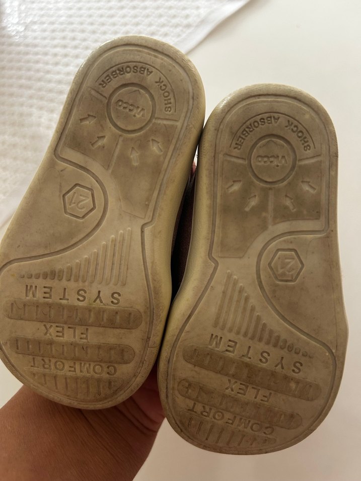 Kız Bebek Pembe İlk Adım Ayakkabısı Vicco - Görsel 2