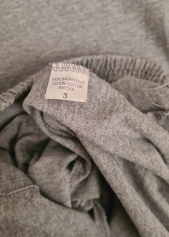 Gri Rahat Kesim Erkek Pijama Altı - Görsel 3