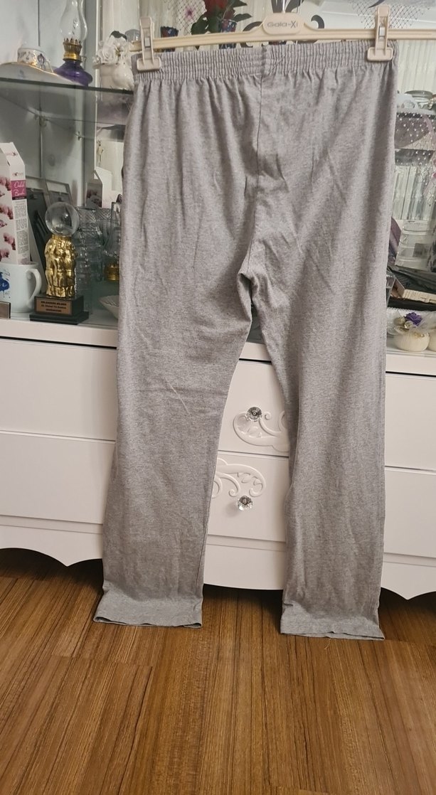 Gri Rahat Kesim Erkek Pijama Altı - Görsel 2