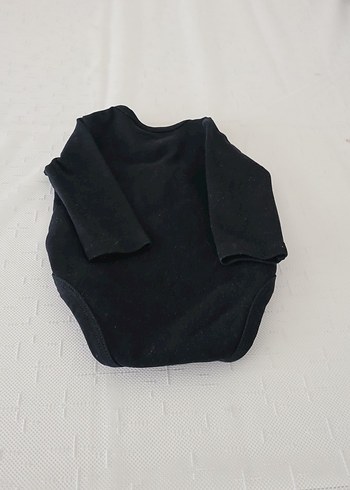 Batman Baskılı Siyah Uzun Kollu Bebek Body - Görsel 5