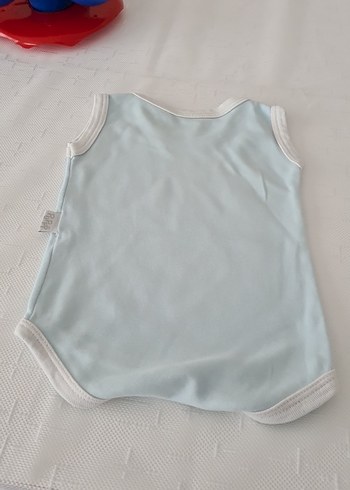 Mavi Kolsuz Bebek Body - Görsel 4