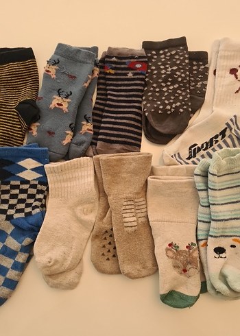 Erkek Çocuk Çok Renkli Çorap Seti - Görsel 3