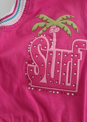 Kapüşonlu Fermuarlı Pembe Kız Yeleği - Görsel 5